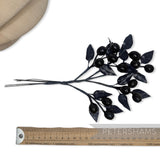 'Galadriel' Vintage 1950s German Glossy Mini Plum Fruit Millinery Mount