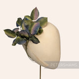 'Arwen' Vintage German 1960s Colour Stripe Wired Artificial Leaves