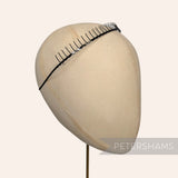 Faulty Black Metal Tiara Headband with Teeth