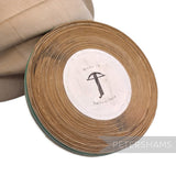10mm No.1 1/2 "Sew-Ezi" Vintage Swiss Taffeta with Satin Edge Ribbon - Approx. 33m Roll