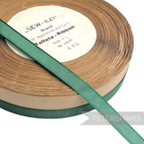 10mm No.1 1/2 "Sew-Ezi" Vintage Swiss Taffeta with Satin Edge Ribbon - Approx. 33m Roll
