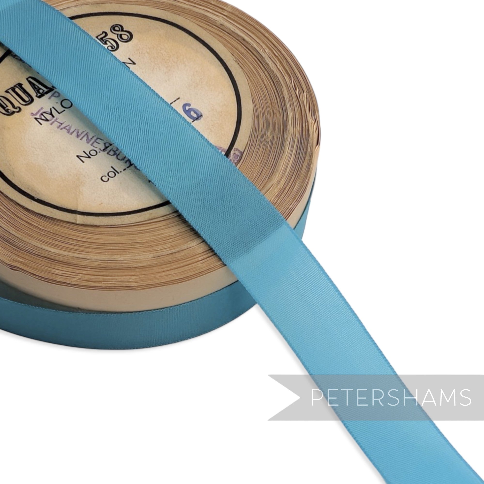 15mm No.3 "Qual. 2058" Vintage Nylon Ribbon - 16m Roll