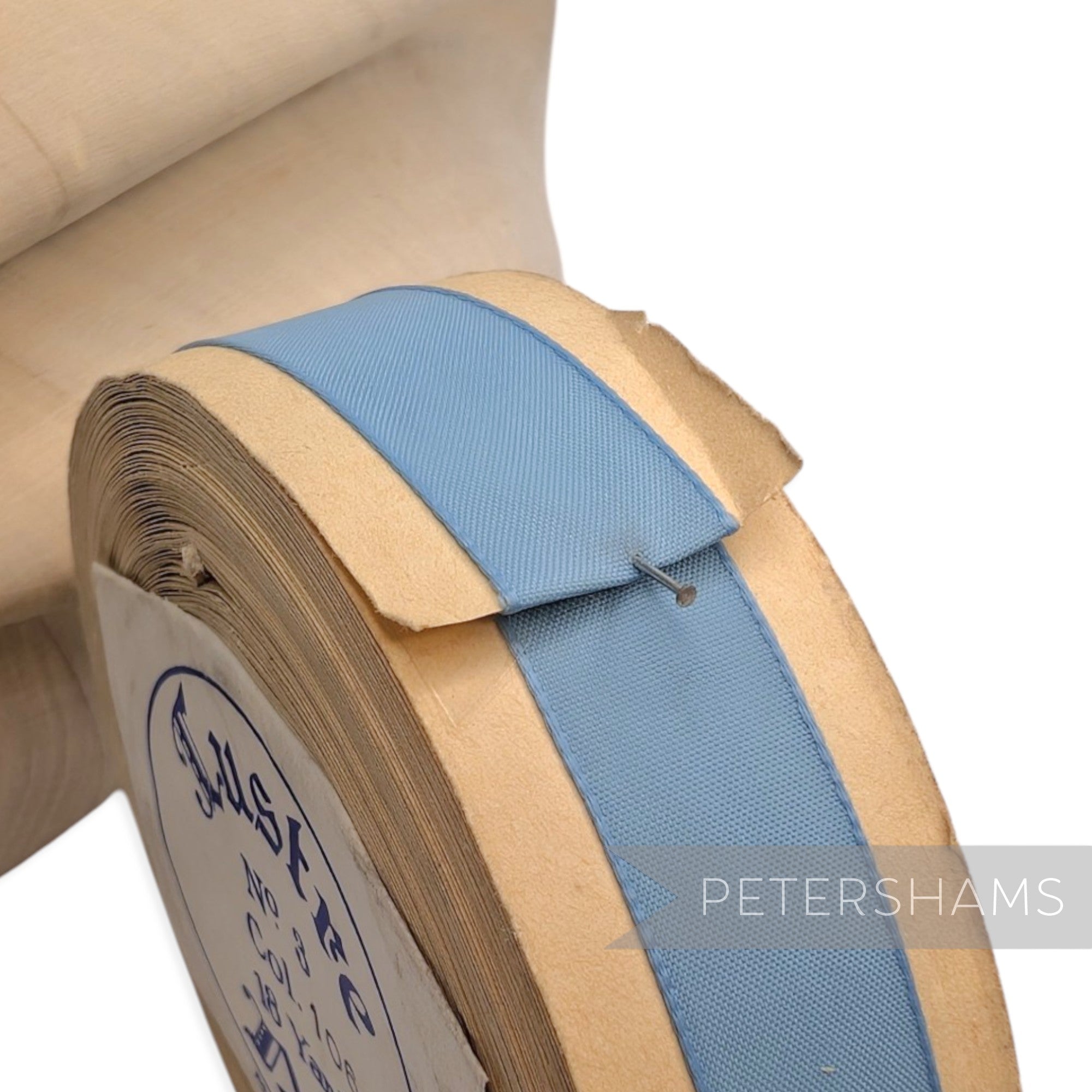 14mm No.3 "Lustre" Vintage Swiss Nylon Taffeta Ribbon - 16m Roll