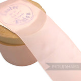 60mm No.22 "Lustre" Vintage Swiss Nylon Taffeta Ribbon - 16m Roll