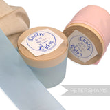 60mm No.22 "Lustre" Vintage Swiss Nylon Taffeta Ribbon - 16m Roll