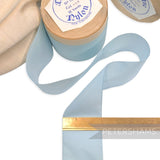 60mm No.22 "Lustre" Vintage Swiss Nylon Taffeta Ribbon - 16m Roll