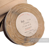 37mm No.9 "Patt 746" Vintage French Double-Sided Satin Ribbon - Approx. 16m Roll