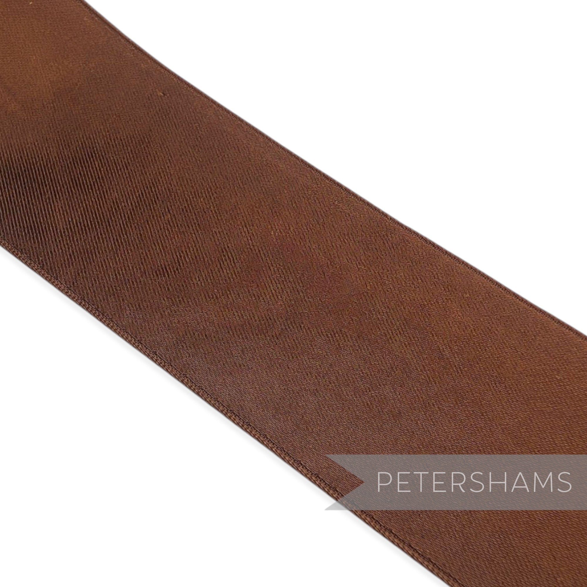 37mm No.9 "Patt 746" Vintage French Double-Sided Satin Ribbon - Approx. 16m Roll