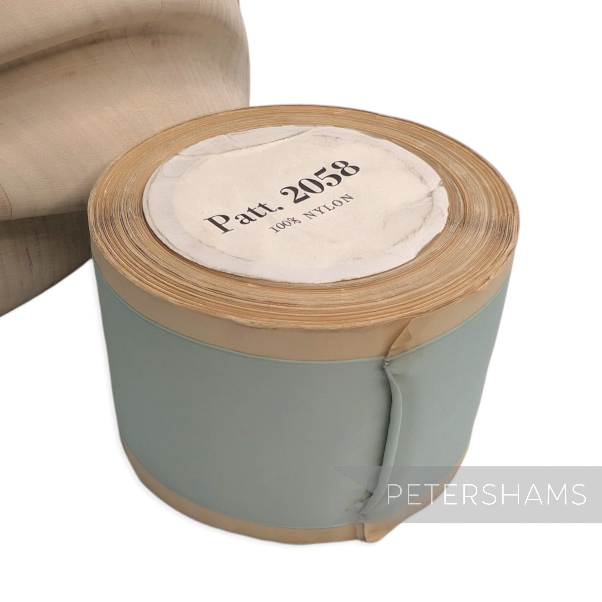 50mm No.16 "Patt. 2058" Vintage Nylon Ribbon - 16m Roll