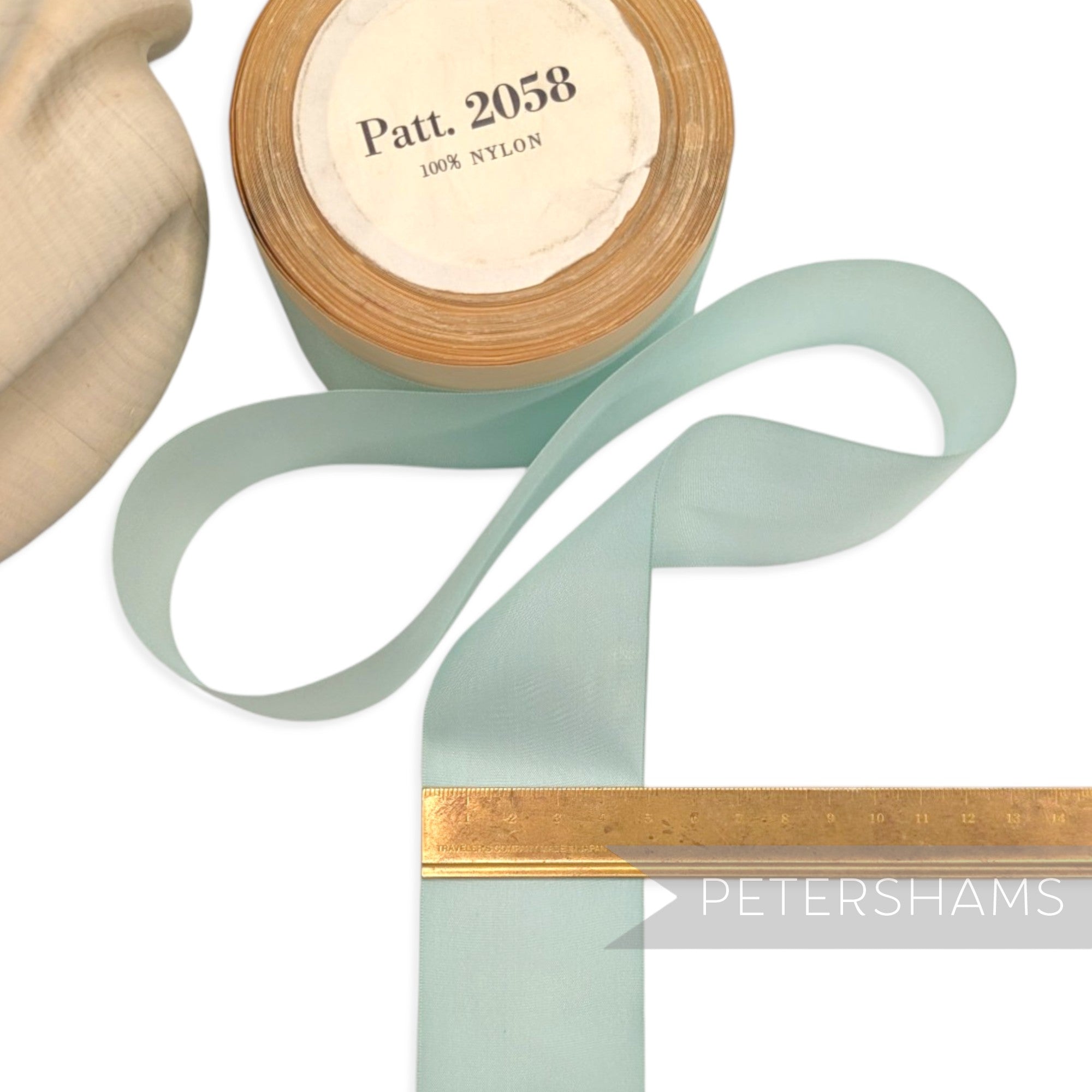 50mm No.16 "Patt. 2058" Vintage Nylon Ribbon - 16m Roll