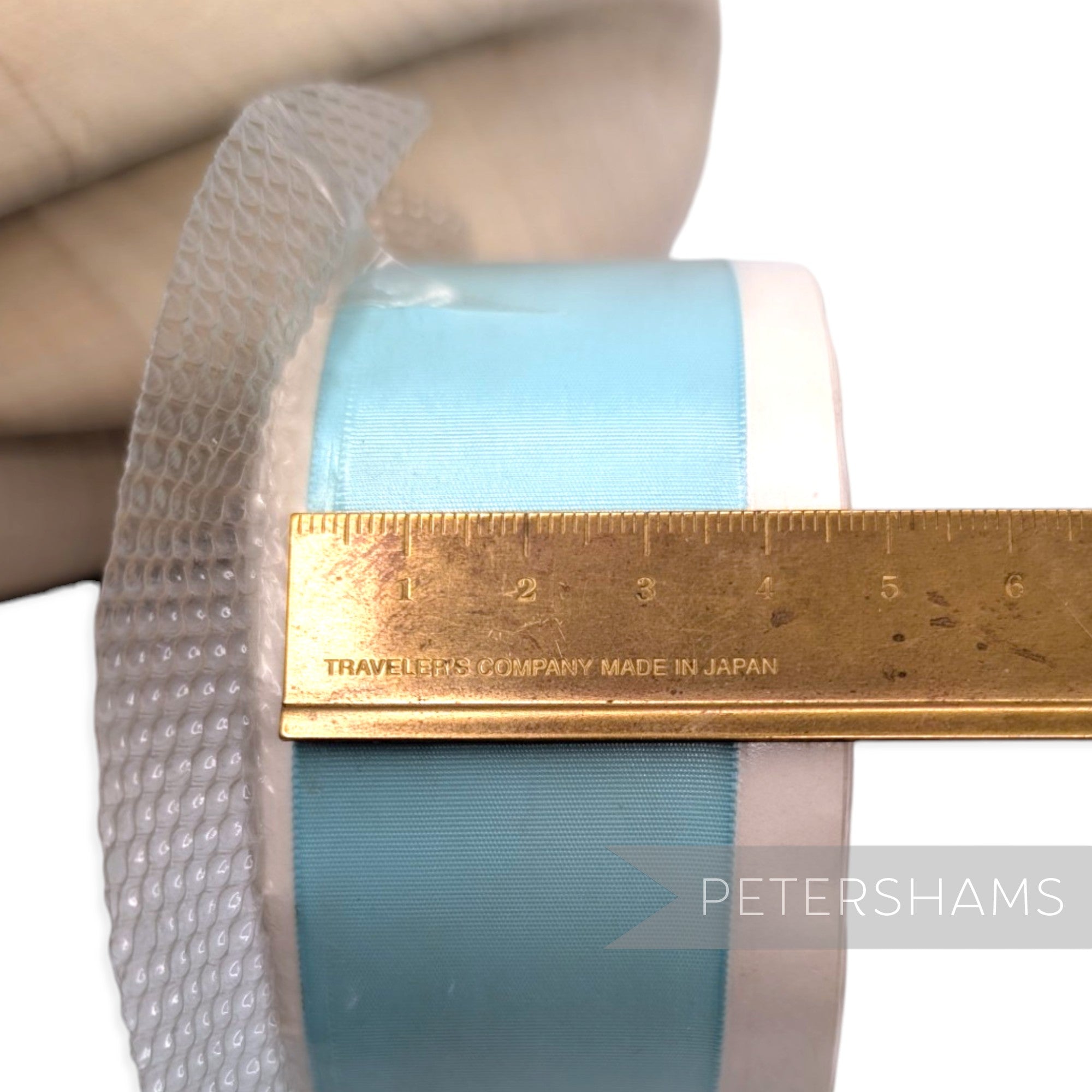 37mm No.9 "Cash's of Coventry" Vintage Nylon Taffeta Ribbon - 16m Roll