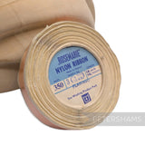 16mm No.3 "Rosemarie" Patt. 350 Made in England Vintage Nylon Ribbon - 16m Roll