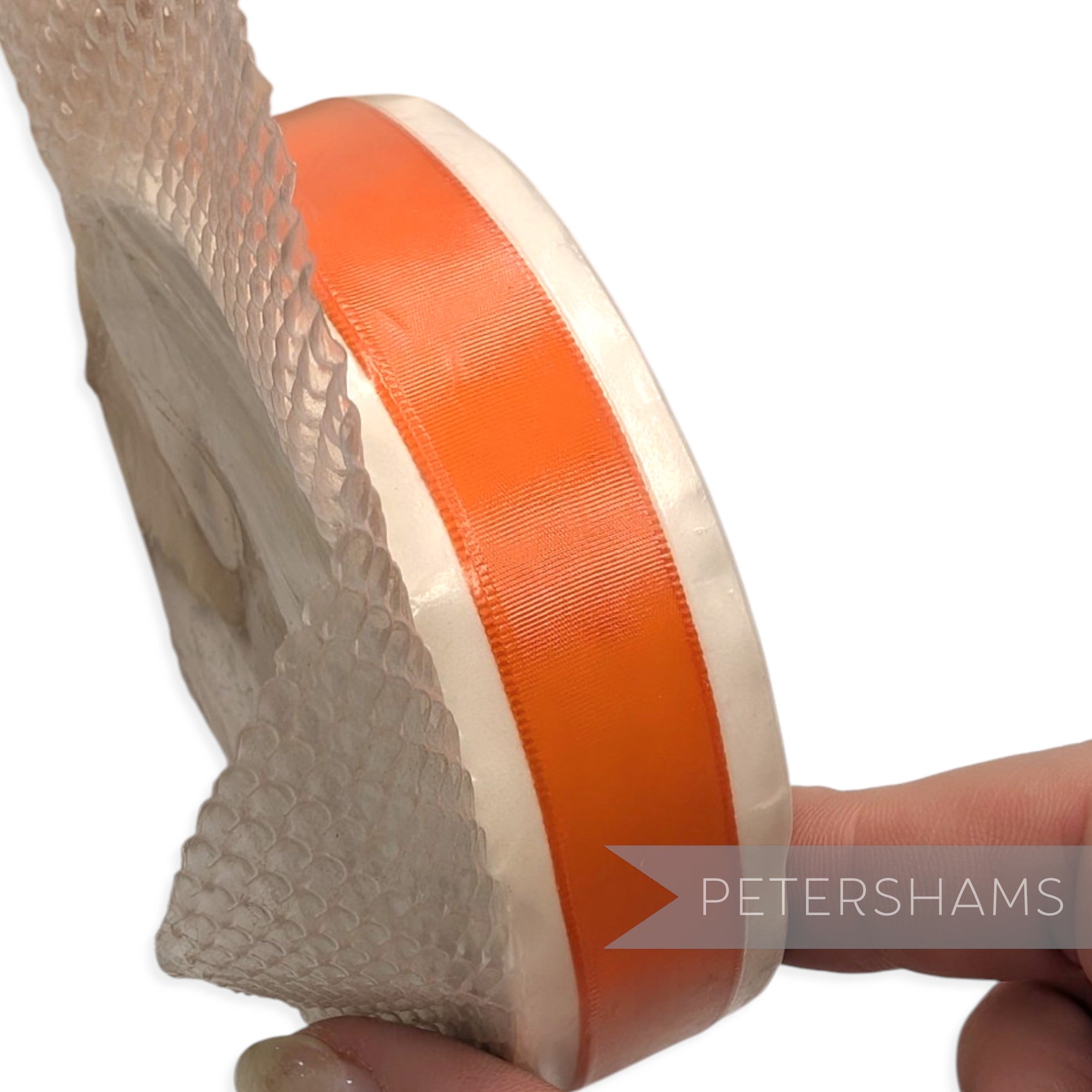15mm No.3 "Cash's of Coventry" Vintage Nylon Taffeta Ribbon - 16m Roll