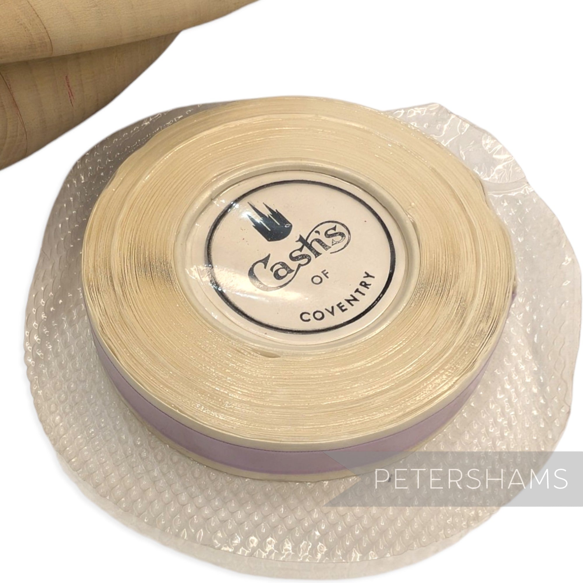11mm No.2 "Cash's of Coventry" Vintage Nylon Taffeta Ribbon - 16m Roll