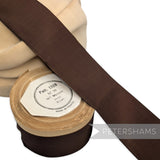50mm No.16 "Patt. 1328" Vintage French Rayon Taffeta Ribbon - Approx. 16m Roll