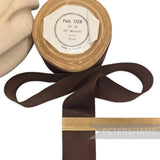 50mm No.16 "Patt. 1328" Vintage French Rayon Taffeta Ribbon - Approx. 16m Roll
