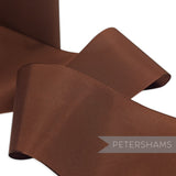 85mm No.40 "Pat.104" Vintage Swiss Rayon Taffeta Ribbon - 16m Roll