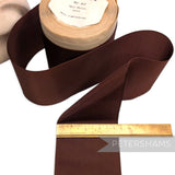 85mm No.40 "Pat.104" Vintage Swiss Rayon Taffeta Ribbon - 16m Roll