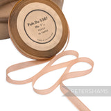 10mm No.1 1/2 "Patt.Du.5387" Vintage Swiss Taffeta Ribbon - 16m Roll