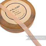 10mm No.1 1/2 "Patt.Du.5387" Vintage Swiss Taffeta Ribbon - 16m Roll