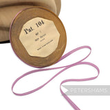 6mm No.1 "Pat. 104" Vintage Swiss Rayon Ribbon - 16m Roll