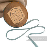 7mm No.1 1/2 "Pat. 577" Vintage Swiss Taffeta Ribbon - 16m Roll