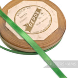 7mm No.1 1/2 "Repos" Vintage Swiss Artificial Silk Satin Ribbon - 16m Roll