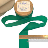 50mm No.16 "Lustre" Vintage Swiss Nylon Taffeta Ribbon - 16m Roll