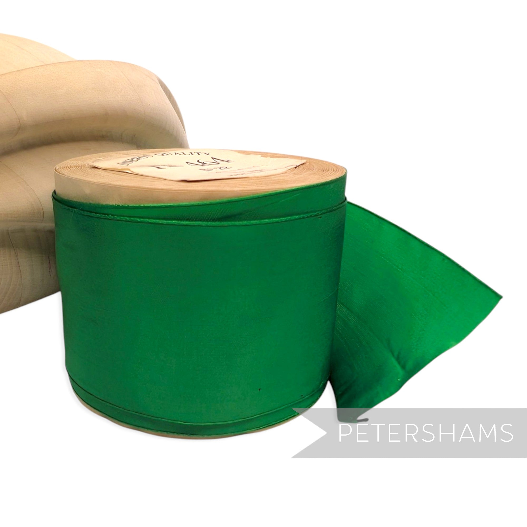 60mm No.22 "Danbros Quality" Patt 464 Vintage Swiss Taffeta Ribbon - 16m Roll