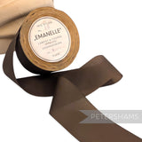 56mm No.16 "Emanelle" Vintage Nylon Taffeta Ribbon - 16m Roll