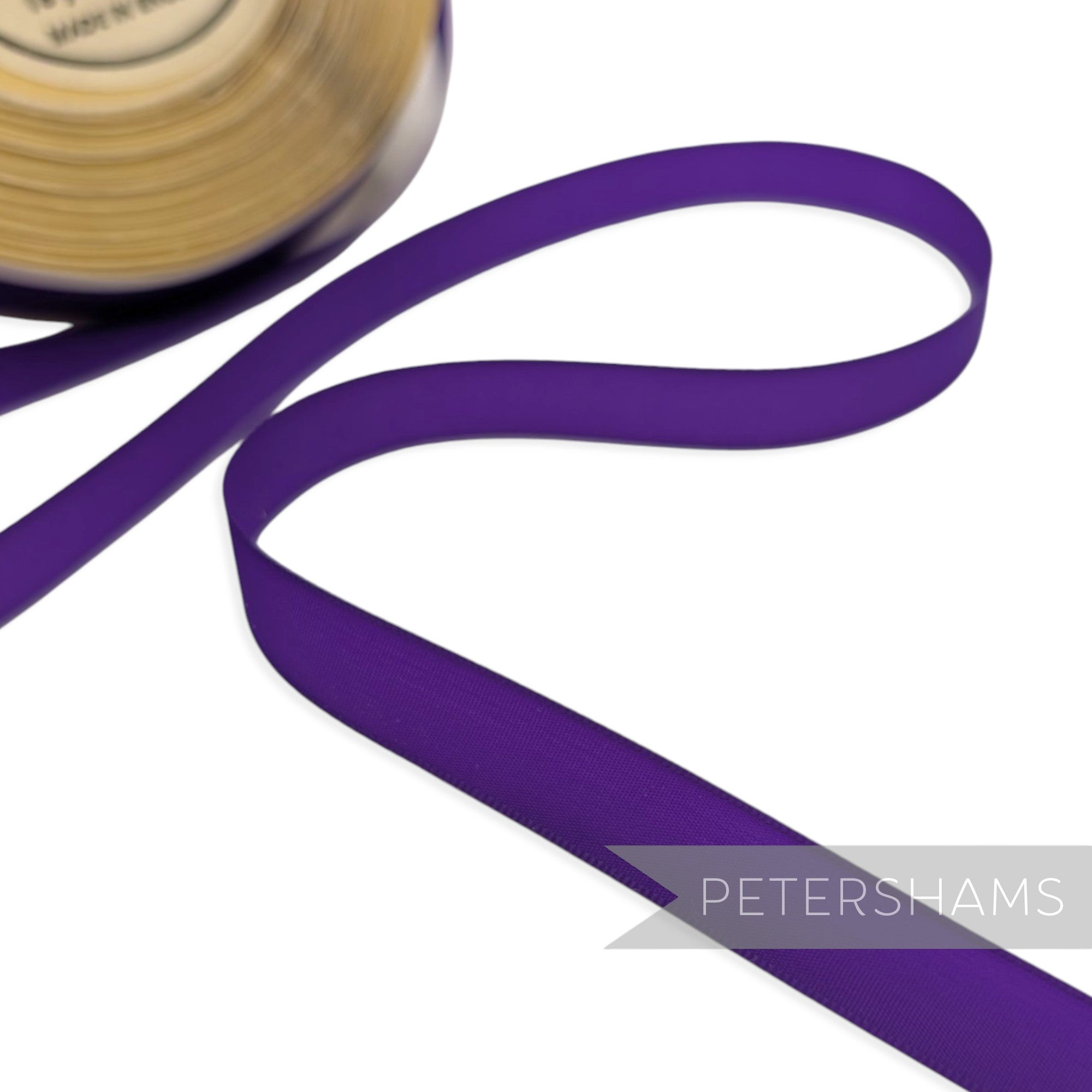 11mm No.2 "Cash's of Coventry" Vintage Nylon Taffeta Ribbon - 16m Roll
