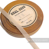 8mm No.1 1/2 "Qual. 2058" Vintage Nylon Ribbon - 16m Roll