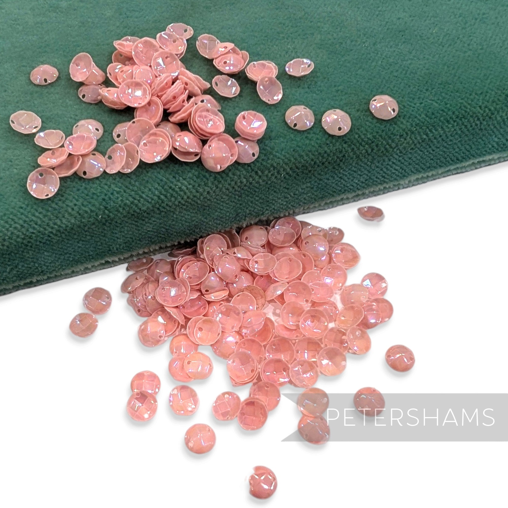 Vintage French 1940/50s 'Paillettes Au Coq' Sequins - 6mm Disco Domes