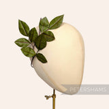 'Ponty' 24cm Vintage 1980/90s Hand-Painted Japanese Wired Leaf Branch