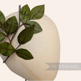 'Ponty' 24cm Vintage 1980/90s Hand-Painted Japanese Wired Leaf Branch