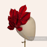 'Anahi' Vintage 1950/60's Japanese Velvet Wired Millinery Leaf Spray