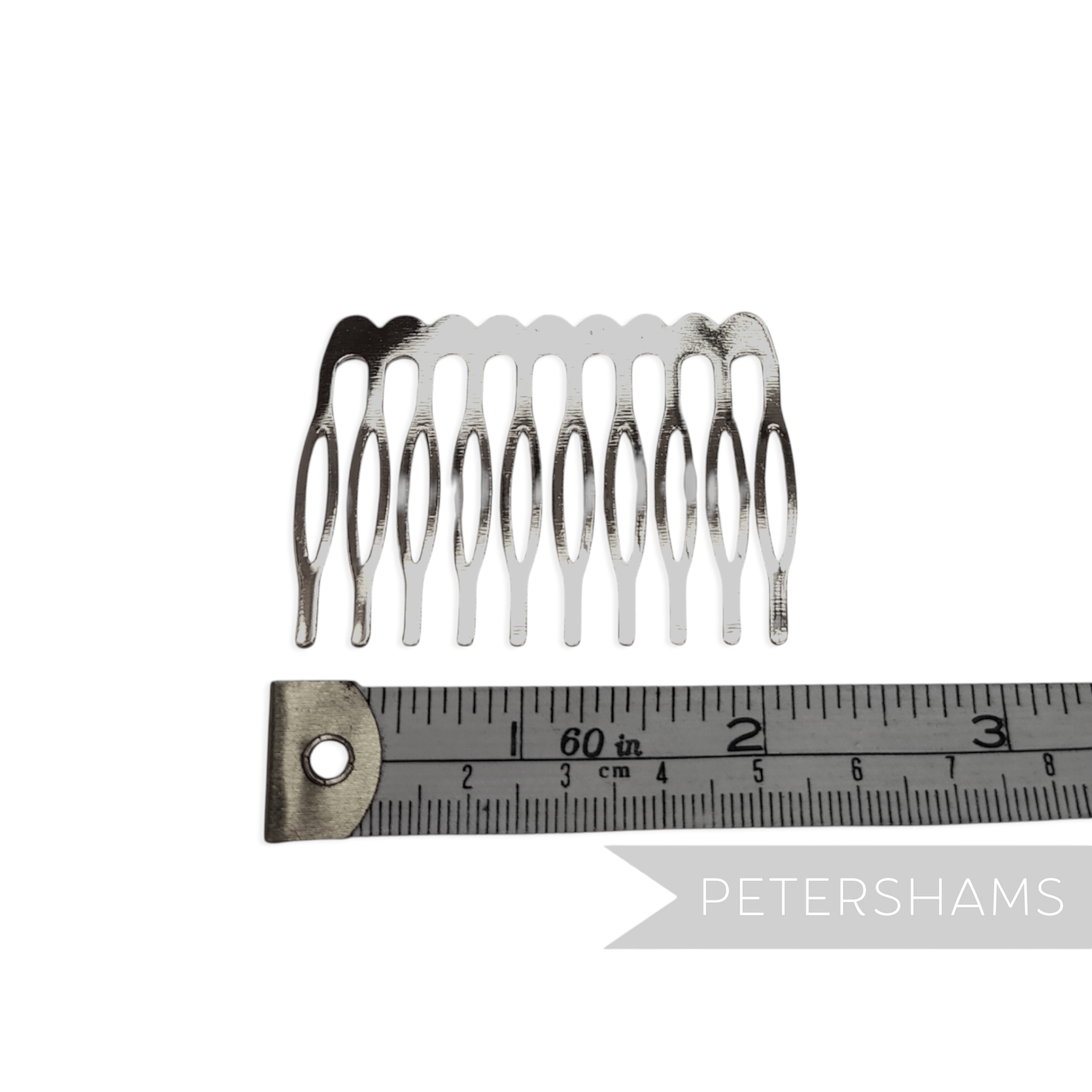 5.5cm Basic Metal Hair Comb