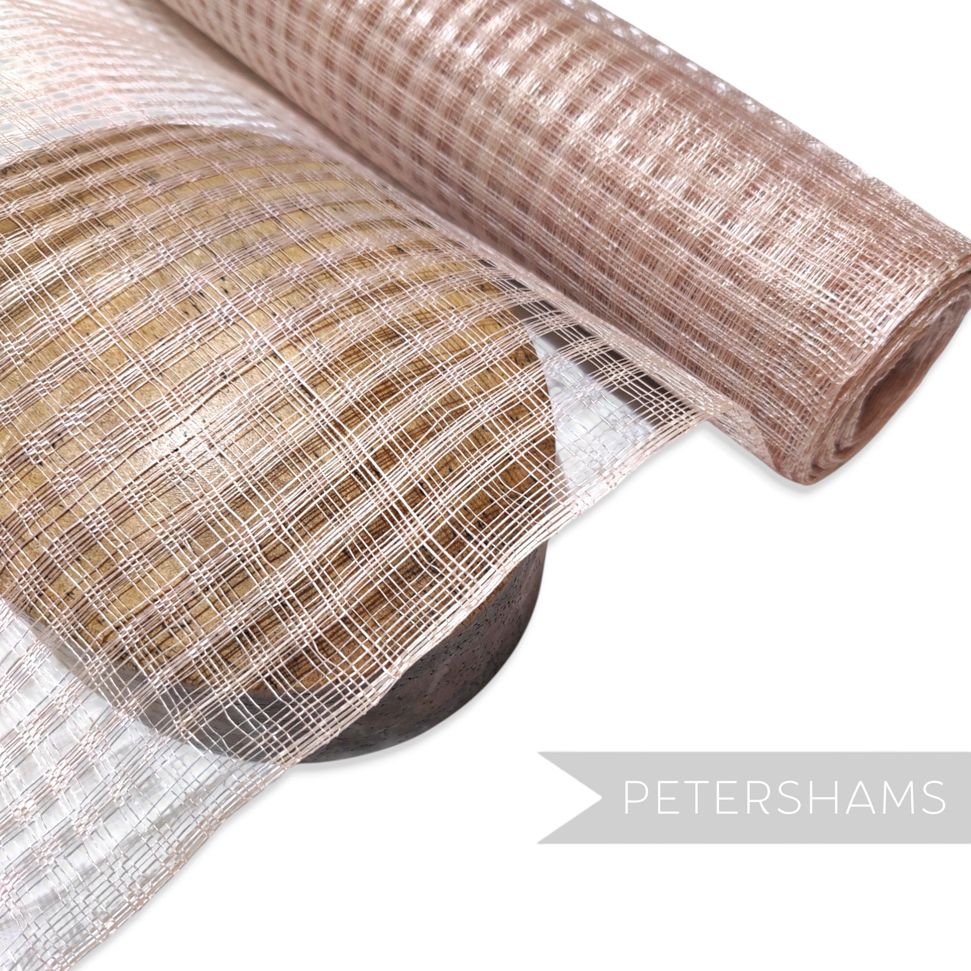 Basket Weave Sinamay Fabric - 1/2 metre