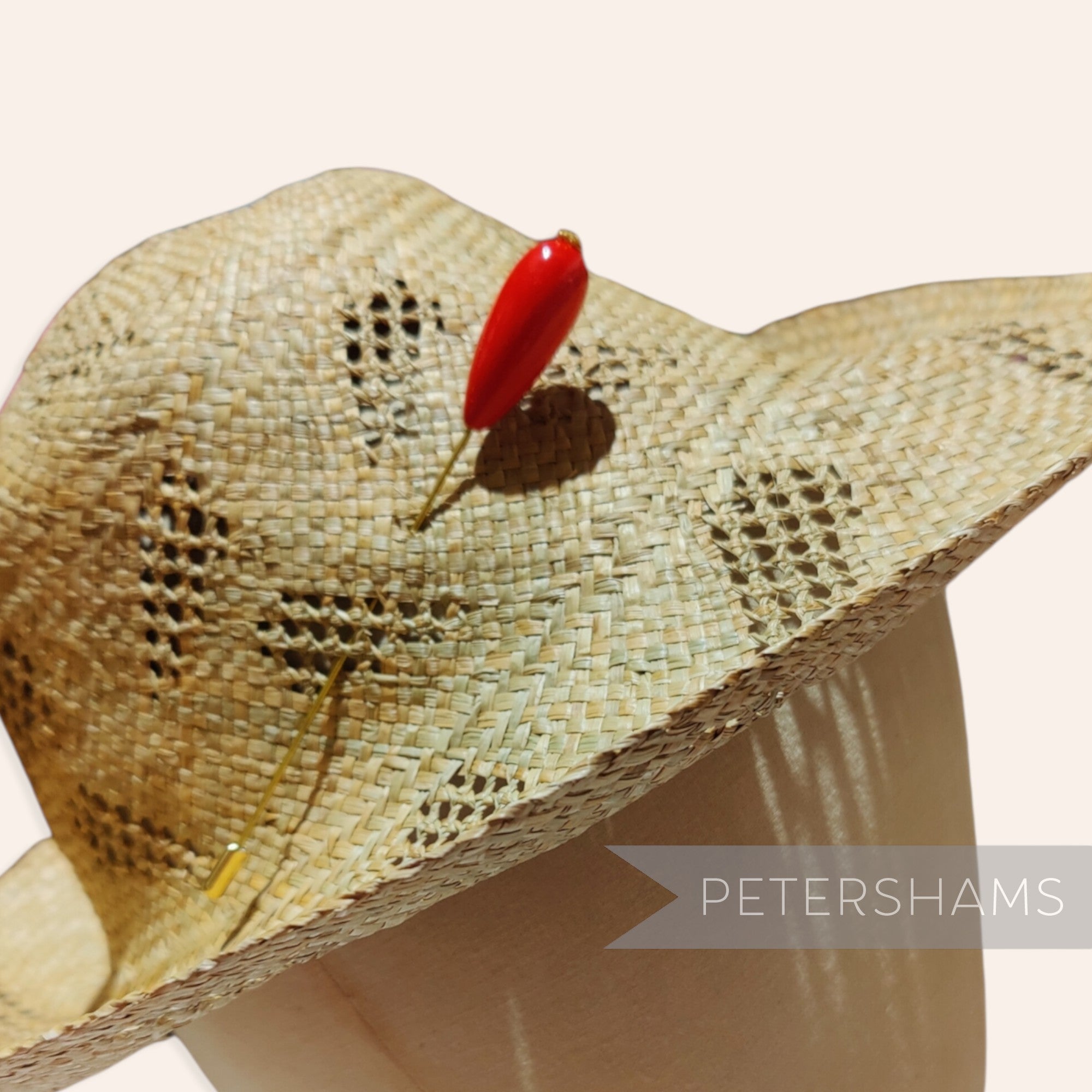 Vintage 1990's Teardrop Head Hat Pin