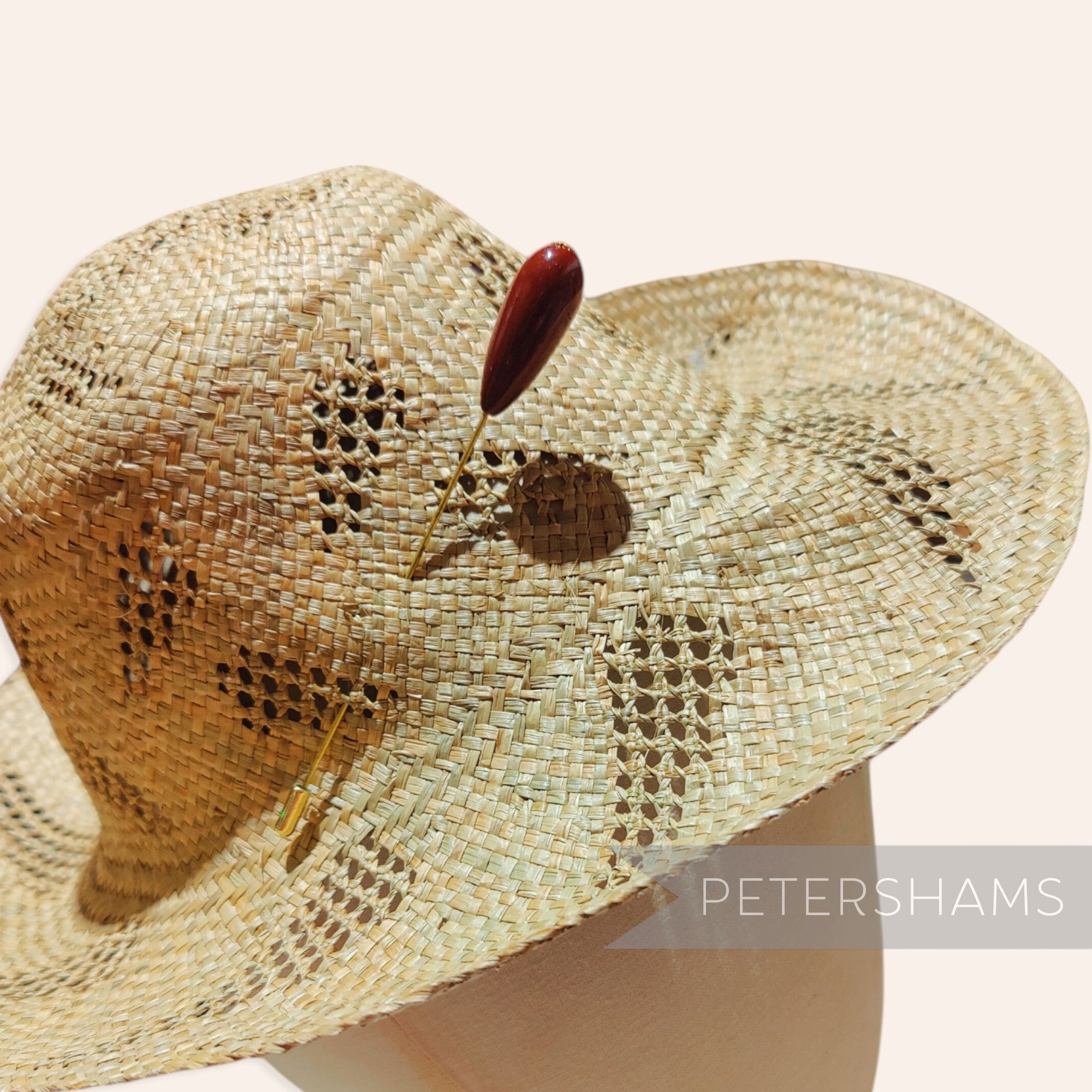 Vintage 1990's Teardrop Head Hat Pin