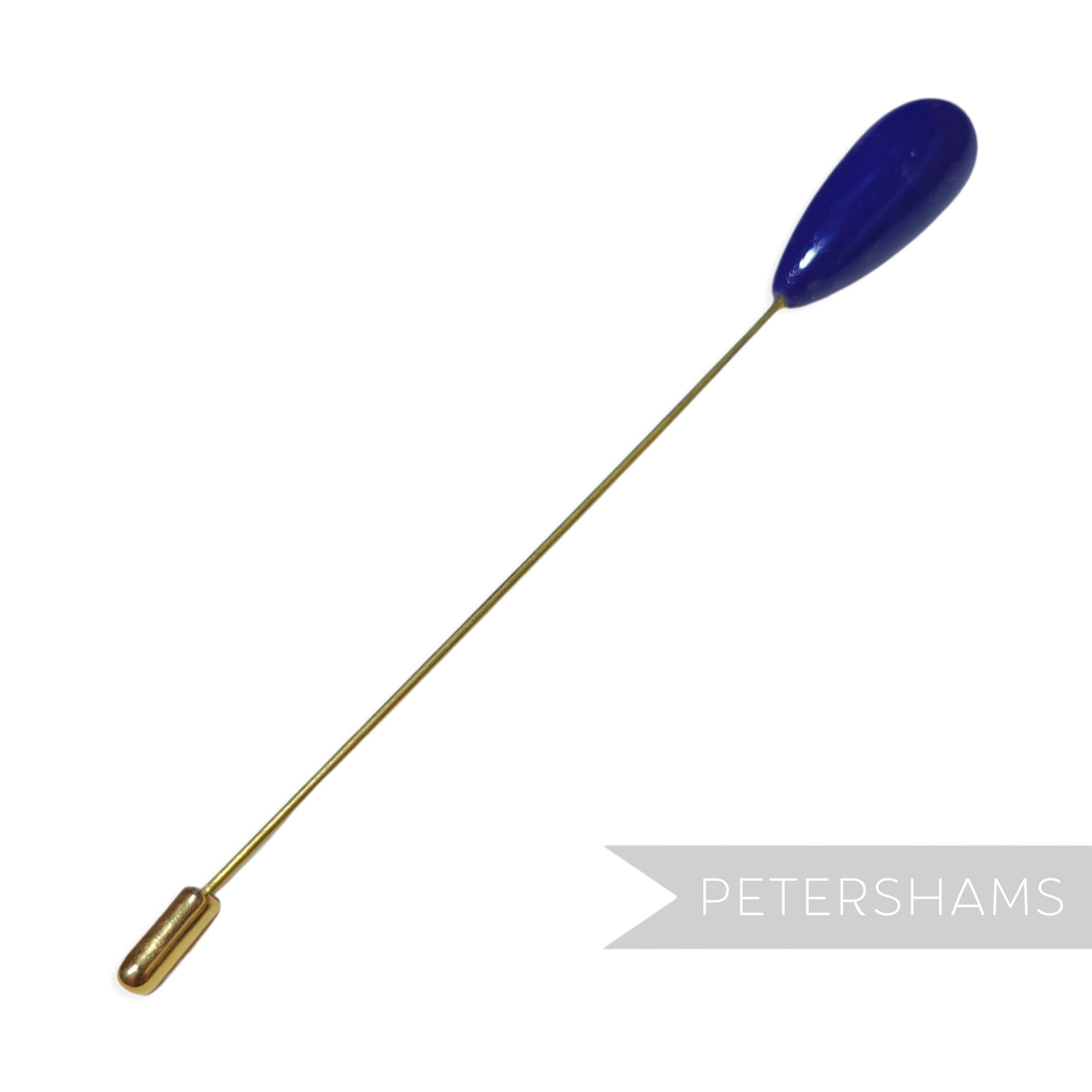 Vintage 1990's Teardrop Head Hat Pin