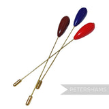 Vintage 1990's Teardrop Head Hat Pin