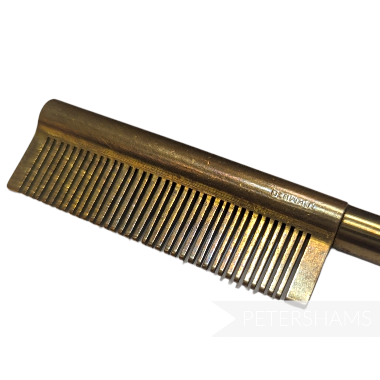 Vintage 1940 s Hair Straightener Iron Comb Petershams Millinery