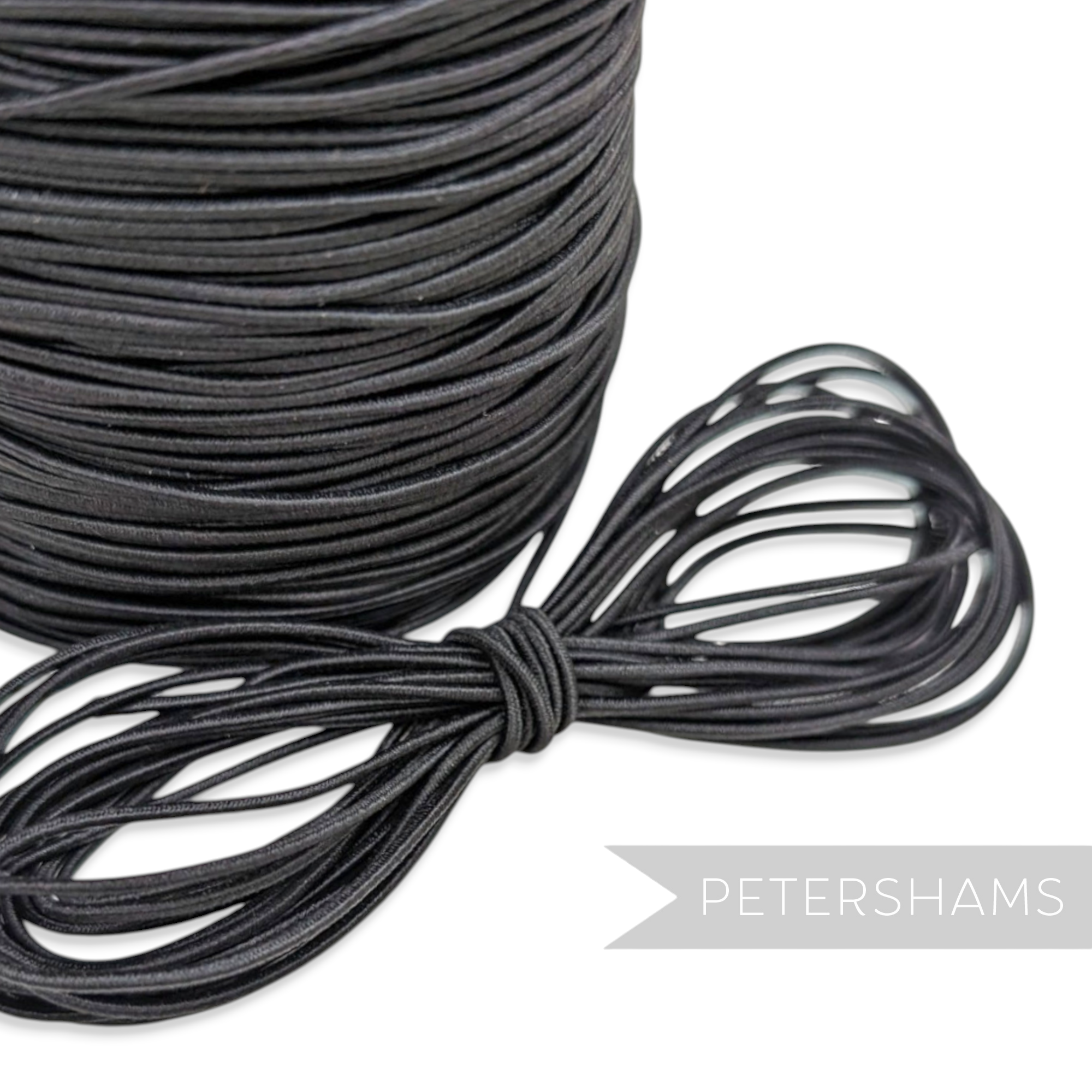 Fine 1.2mm Hat Elastic for Fascinators & Millinery