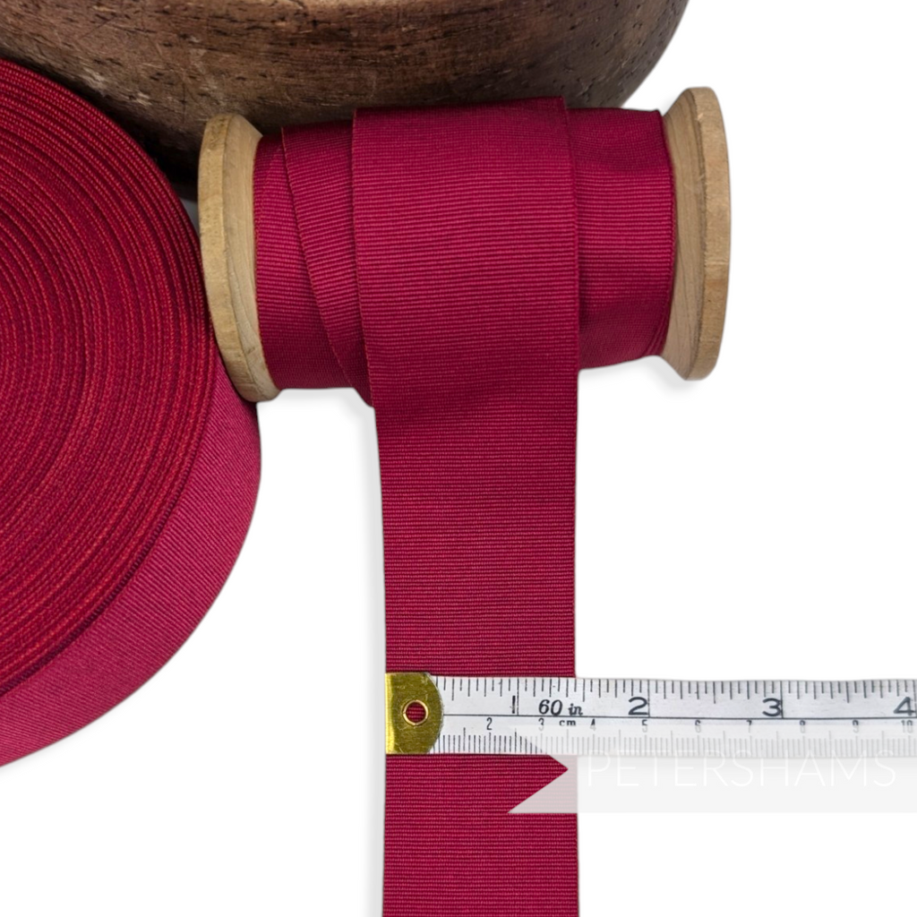 38mm Wide Grosgrain Ribbon - 1m – Petershams Millinery Supplies