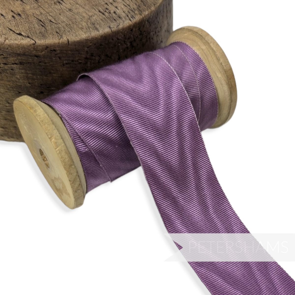 32mm Wide Moire Grosgrain Ribbon - 1m – Petershams Millinery Supplies