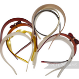 Lucky Dip 10 Assorted Vintage 1980's Hard Pearlescent Plastic Headbands