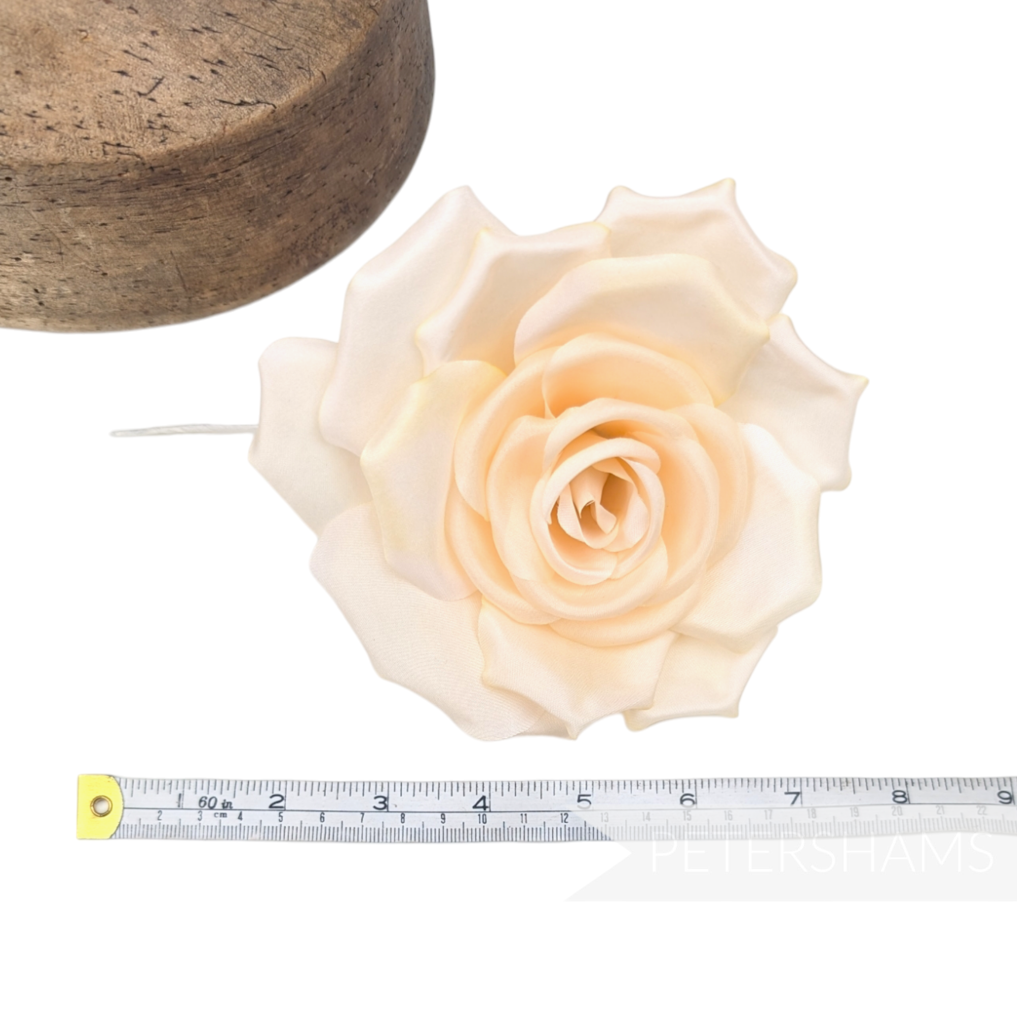 'Mandy' 13cm Asymmetric Flower Millinery Hat Mount Petershams