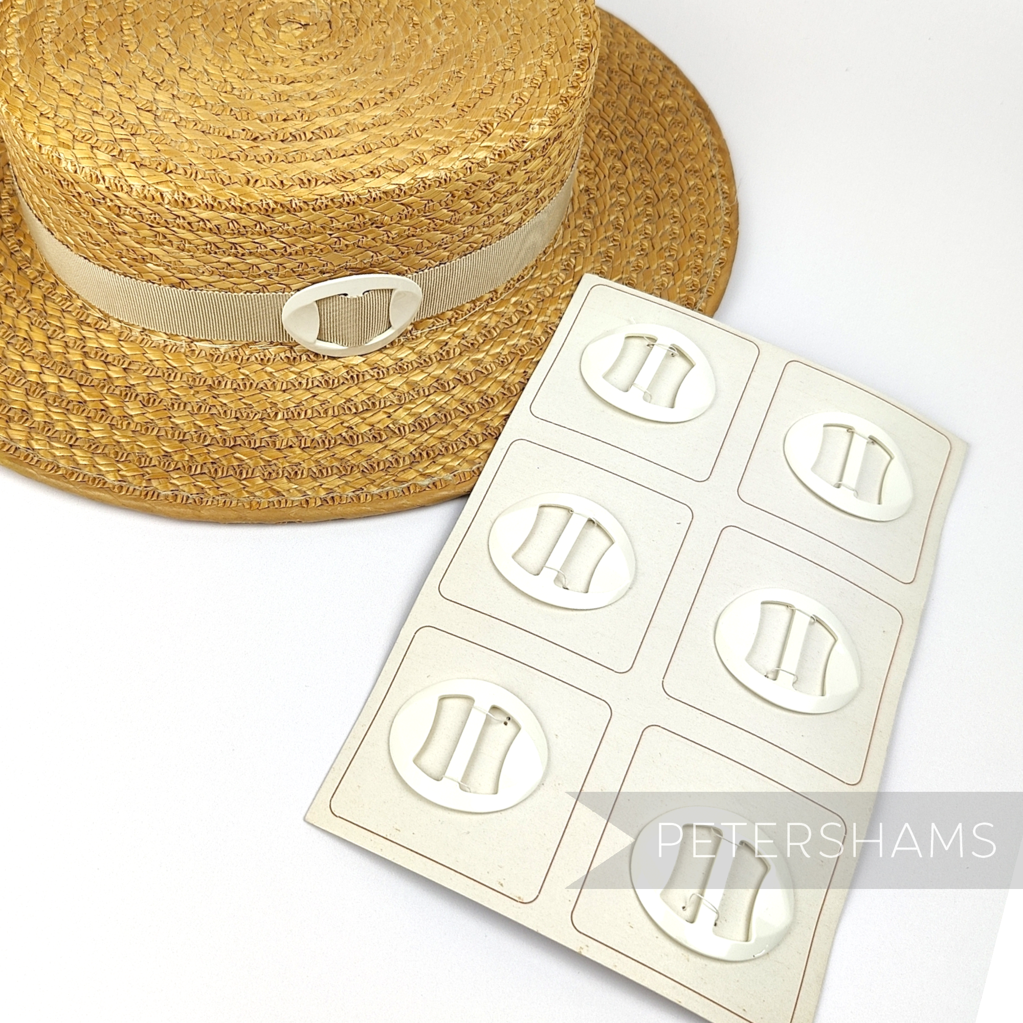 45mm Small Oval Vintage 1950's Buckle