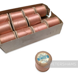 Whole Tray of Vintage Sewswell 'UKANBOIL' Set of 12 Threads on Wooden Spools